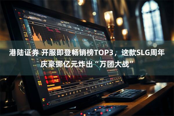 港陆证券 开服即登畅销榜TOP3，这款SLG周年庆豪掷亿元炸出“万团大战”